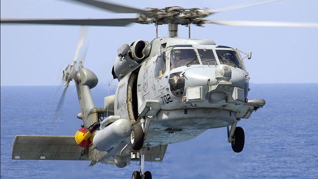 Two Japanese navy helicopters crash during exercise