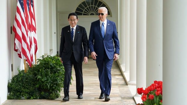 Biden, Japan's Kishida pledge united front versus China