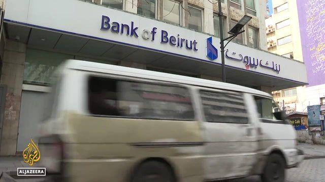 Lebanon replaces banking system with cash economy
