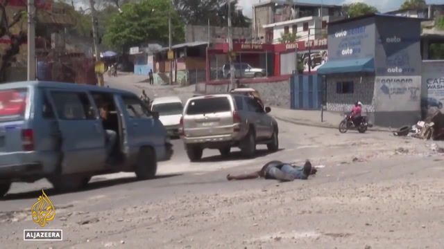 Violence in Haiti drives many to flee the country