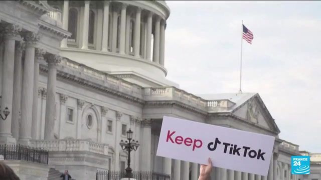 TikTok creators protest looming U.S ban