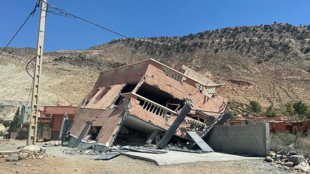 The village completely destroyed in Morocco quake
