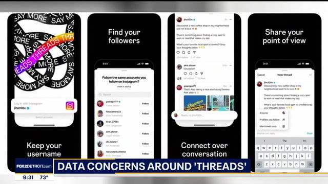 Meta's Threads app raises data privacy concerns
