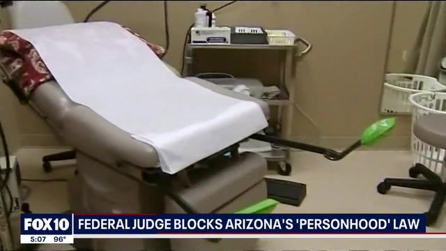 AZ Judge blocks law giving rights to the unborn