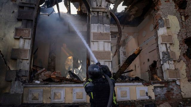 Russian strike hits historic church in Kostiantynivka