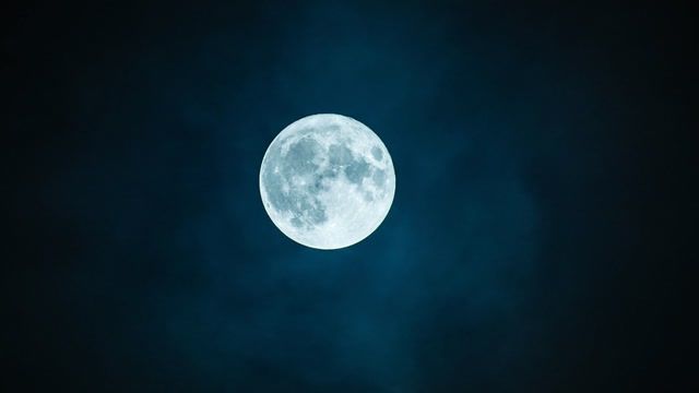 Rare super blue moon dazzles stargazers