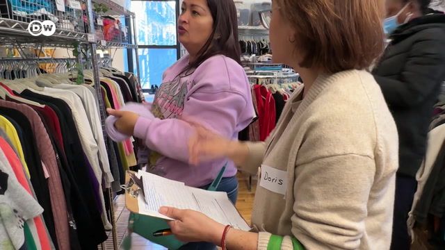 New York boutique provides migrants with free clothing