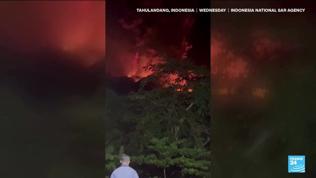 Indonesian volcano's multiple eruptions prompt evacuations