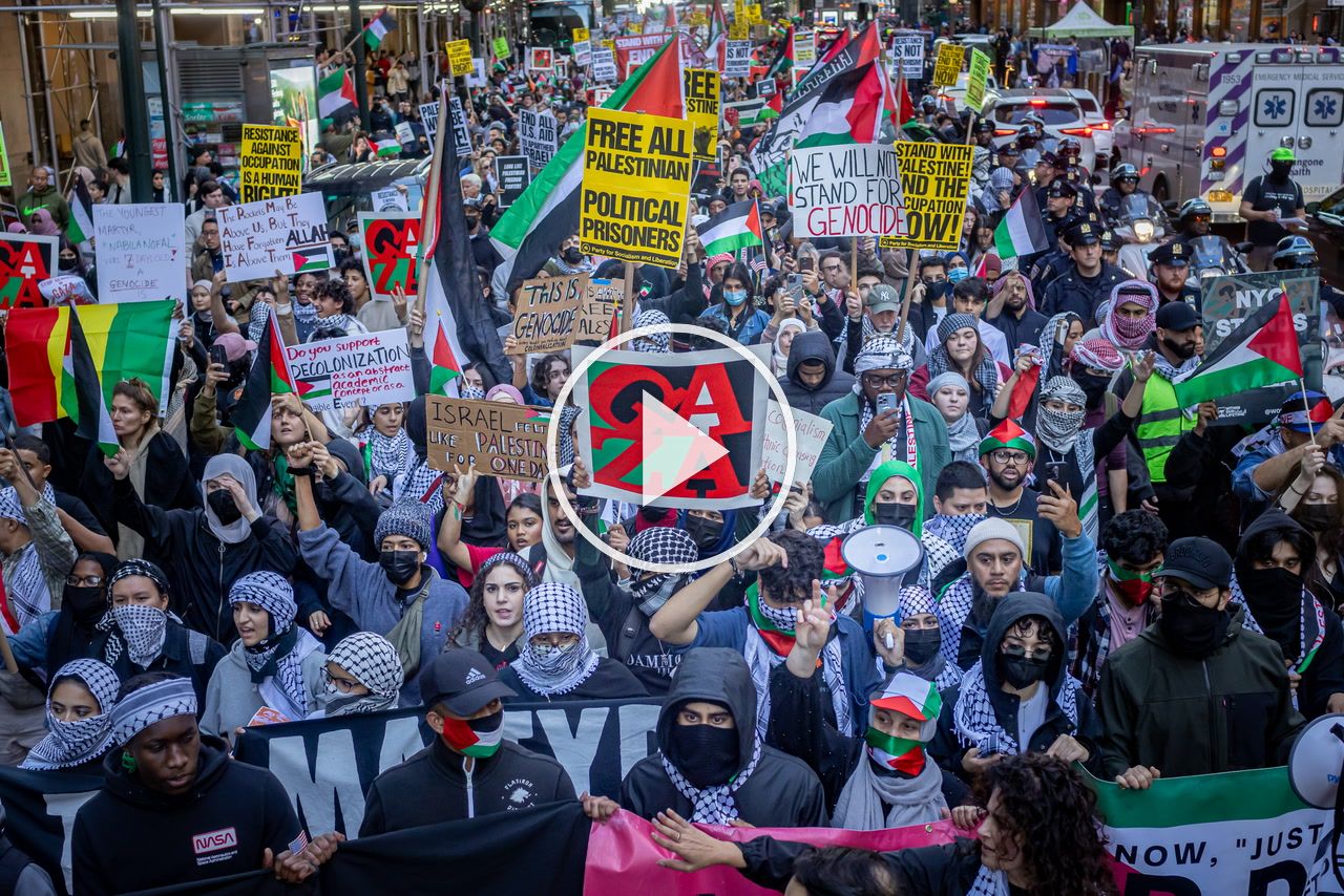 Pro-Palestinian demonstration held in New York City